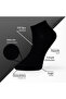 Pure Bamboo Men's Booties Flat Short Black Socks Seamless Premium Boxed 7-Piece L5952Aznp Softaura - 2