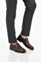 Brown Genuine Leather Gel Sole Men's Classic Shoes
