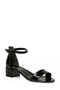 25S-277 Black Women's Heeled Sandals - 2