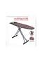 Foldable Clothes Ironing Board with Cotton Foam Padding, Sturdy T-Leg Frame & Integrated Iron Rest - 2