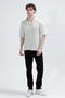 Men's Apaş Collar Short Sleeve Buttoned Shirt Green - 26Y 1001 - 4