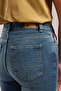 Blue-Green Women's Denim Pants 262 Lcf 121006 Luna Octopus Juniper - 4