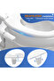 Ultra Thin Bidet Attachment Dual Nozzle Front Rear Wash Adjustable Pressure - 4