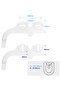 Ultra Thin Bidet Attachment Dual Nozzle Front Rear Wash Adjustable Pressure - 6