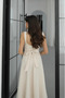 Beige Dress with Waist Tie Detail - 3333 - 5