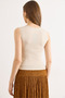 Women's Stone Lace Detailed V-Neck Stretchy Blouse Blz-19003313 - 6