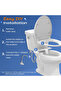 Ultra Thin Bidet Attachment Dual Nozzle Front Rear Wash Adjustable Pressure - 5