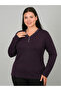 High Quality Turlu Combed Cotton Blouse Flexible 4 Seasons V-Neck 405 - 2