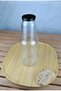 2 Pieces 1 Liter Transparent Jug Milk, Buttermilk, Water, Lemonade, Soft Drink Bottle Glass Bottle with Metal Black Lid - 4
