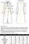 Elaborately Processed, Elastic Waist, Unlined Long Trench Coat Black 6853 - 8