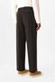 Dark Brown High Waist Pleated Relaxed Fit Baggy Men's Trousers - 4