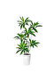 180cm Artificial Dracaena Tree, Fake Dracaena Tree with Tall White Planter for Office Home Decor
