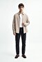 Mink Relaxed Fit Striped Men's Shirt - 2