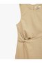 Women's Linen Mink Dress 6SAK80007PW - 6