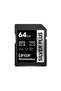 64GB Lexar® Professional SILVER PLUS SDXC™ UHS-I cards, up to 205MB/s read 100MB/s write