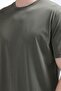 Men's Crew Neck Modal Fabric T-Shirt Khaki - 26Y 2985 - 2