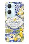 Vivo Y18 Compatible Lemon Patterned Transparent Phone Case