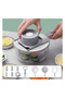 قطاعة خضروات متعددة الوظائف، 10 قطع من أدوات تقطيع الطعام الاحترافية مع حاوية