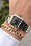 Women's Wristwatch - Adjustable Steel Band - Comes with a Bracelet Gift - 2