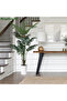 140cm Artificial Palm Tree, Fake Palm Tree - Faux Tropical Floor Plant for Home Office Indoor Decor - 4