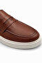 Genuine Leather Black Men's Loafer Shoes – Orthopedic, Ultra Comfortable, Lightweight, Daily Casual Use - 5