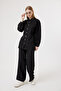 6153 - Comfortable Casual Slim Women's Denim Shirt and Pants Set - 3