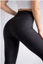 Black High-Waisted Leopard Print Leggings - Women's Sports & Casual Wear - 5