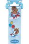 Unisex Blue Animal Printed Fabric Pacifier Strap - 3