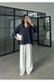 Button Detailed Oversize Shirt Blouse - 3