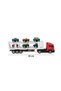 Toy Remote Control Car Carrying Truck 35 cm - Set of 6 Mini Cars 1:32 Scale - 5