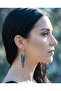 Venus Blue Polymer Clay Handmade Nail Earrings (Apparatus Stainless Steel) - 6
