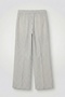 Girl's Striped Cotton Summer Pants with Elastic Waistband Woven - 3