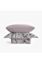 Florissa Spring Texture King Size 100% Aegean Cotton Duvet Cover Set - Bed Sheet Pieces - 4 Pillow Pieces Lilac