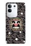 Vivo Y29 Compatible Cute Panda Patterned Transparent Phone Case