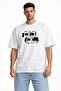 Unisex Eyes Don'T Lie Scarface Printed Oversize Thick Fabric Relaxed Cut Cotton T-Shirt - 2