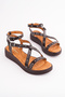 Spr-2343 Flat Sole Studded Sandals - 2
