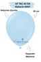 18 Inch 45 cm Balloon |   Big Size Balloon |   Makaron Blue