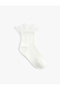 Lace Detailed Socks - 2