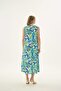 21527 Women's Zero Sleeve Long Dress - 4