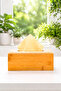 Bamboo Luxury Napkin Holder 23 cm Desktop Napkin Box, Bamboo Tissue Box - 3
