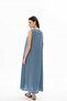 21648 Women's Zero Sleeve Long Dress - 4