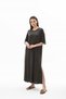 21632 Women's Circular Necklace Long Dress - 2