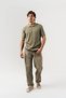 Half Zip Polo Collar Knitwear T-Shirt with Half Zipper Detail - 4