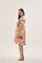 21597 Women's Hakim Collar Short Dress - 3