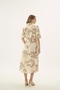 21504 Women's Buttoned Long Dress - 4