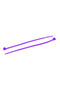 300pcs 250mm Purple Cable Ties Heavy Duty Nylon Zip Ties 18kg Strength - 2