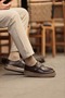 Lopez Model Genuine Natural Leather Eva Sole Buckle Casual Shoes - 3
