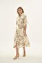 21504 Women's Buttoned Long Dress - 3