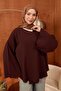 Brown Front Tie Kimono - 3