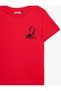 Ataturk Embroidery Detailed Crew Neck Short Sleeve Cotton T-Shirt - 3